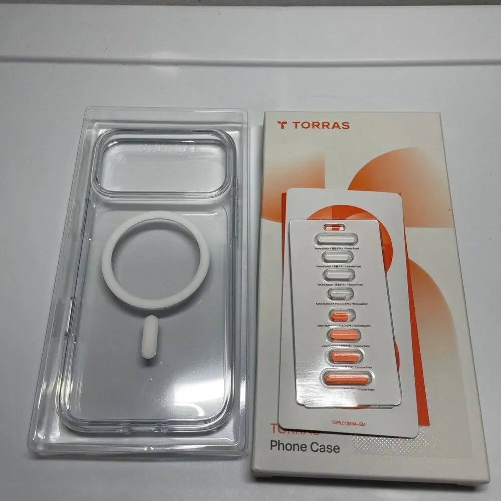 TORRAS Clear Magnetic Case iPhone 17 Pro Max MagSafe Anti-Yellowing